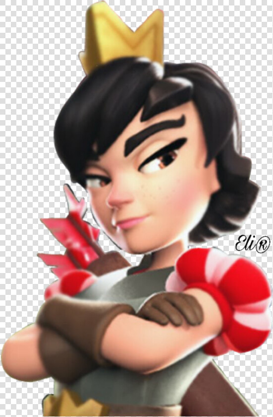 Princesa De Clash Royale Png Picsart Copyright Vectorar   Clash Royale Princess Png  Transparent PngTransparent PNG