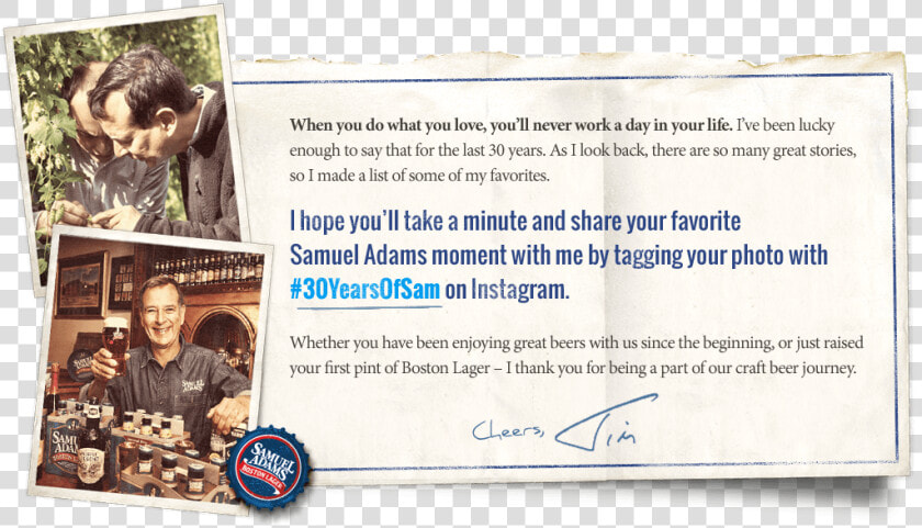 Sam Adams Boston Lager Back Label  HD Png DownloadTransparent PNG