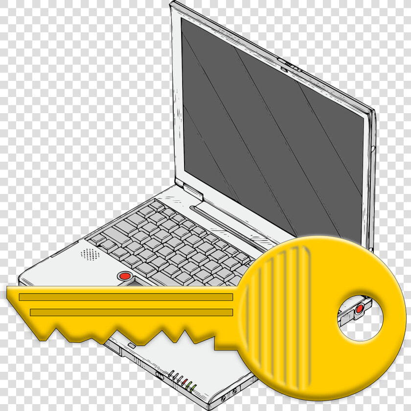 Access  Computer  Key  Laptop  Notebook   Laptop Clip Art  HD Png DownloadTransparent PNG