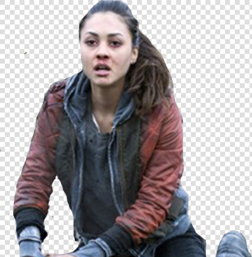  lindseymorgan  the100  thehundred  ravenreyes  raven   Sitting  HD Png DownloadTransparent PNG