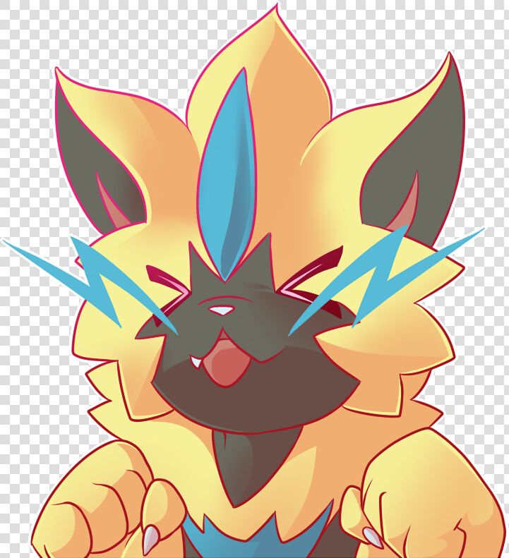 Rã©sultat De Recherche D Images Pour Zeraora Cute   Cartoon  HD Png DownloadTransparent PNG