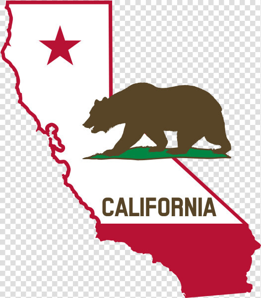 California Outline And Flag Solid   State Of California Logo  HD Png DownloadTransparent PNG