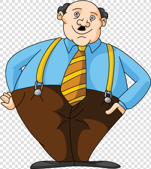 Adam  amp  Eve Clipart   Fat Old Man Cartoon  HD Png DownloadTransparent PNG