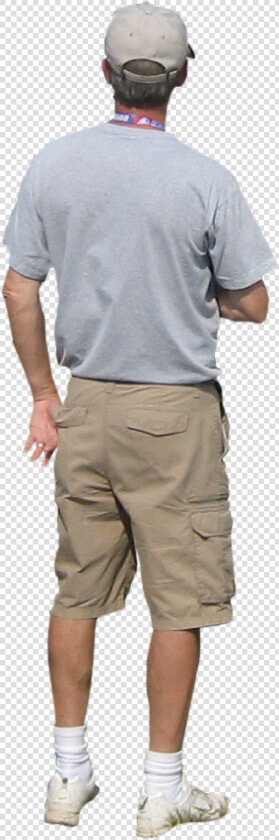 Khaki pants   Standing People Back Png  Transparent PngTransparent PNG