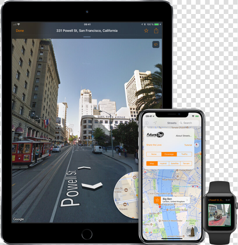 Transparent Streets Png   Maps Street View Apple Watch  Png DownloadTransparent PNG