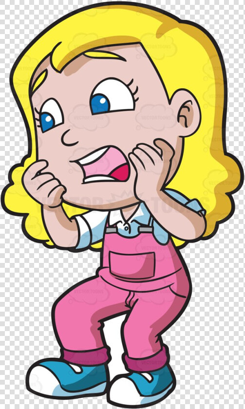 Hungry Face Girl Clipart Free Best On Transparent Png   Shocked Girl Clipart  Png DownloadTransparent PNG