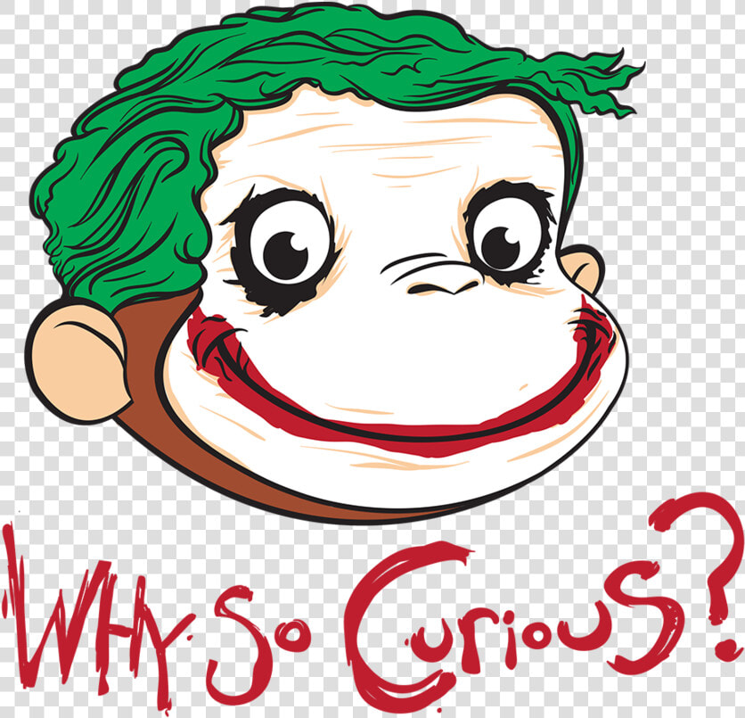 Curious George Joker Clipart   Png Download   So Serious Curious George  Transparent PngTransparent PNG