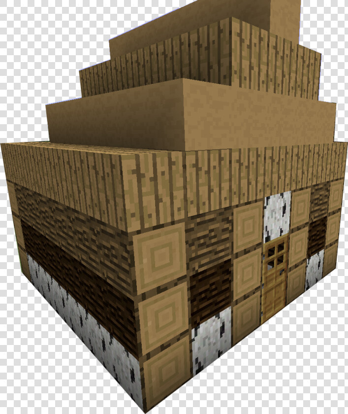 Minecraft House Png   Minecraft Wooden House Png  Transparent PngTransparent PNG