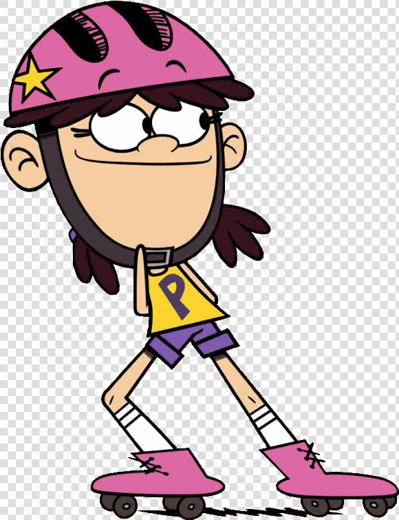 The Loud House Character Polly Pain On Rollerskates   Polly Pain Loud House  HD Png DownloadTransparent PNG