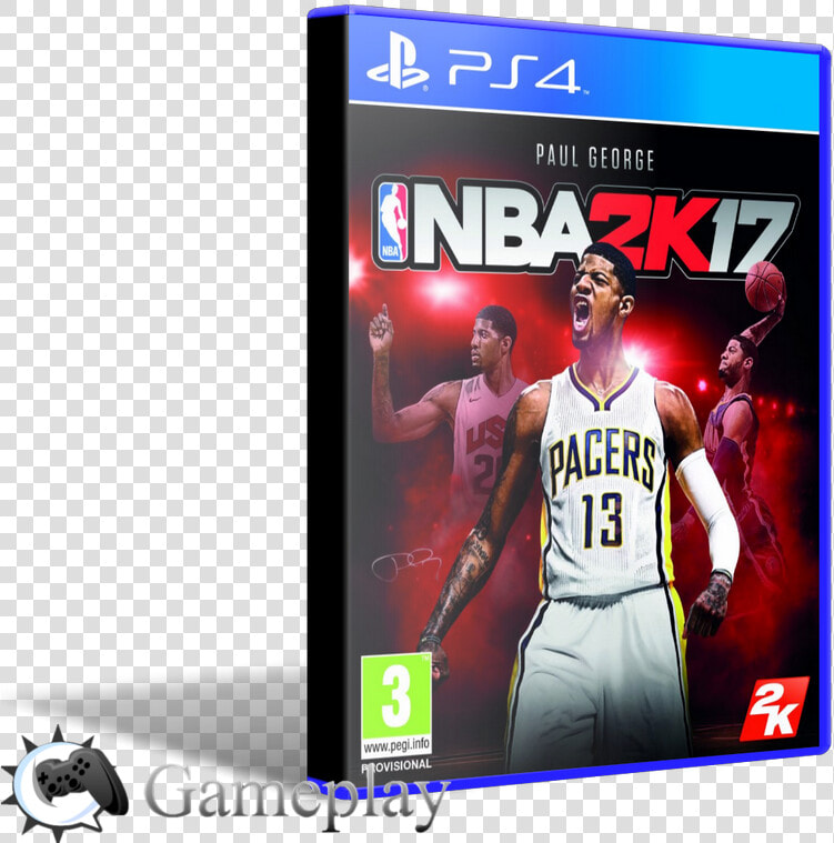 Nba 2k17 Ps4 Cover   Png Download   Nba 2k17  Transparent PngTransparent PNG