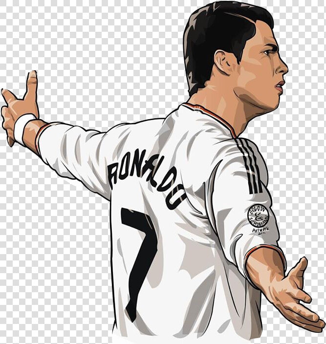 Real Cristiano Portugal Madrid Ronaldo Football United   Cristiano Ronaldo Clipart  HD Png DownloadTransparent PNG