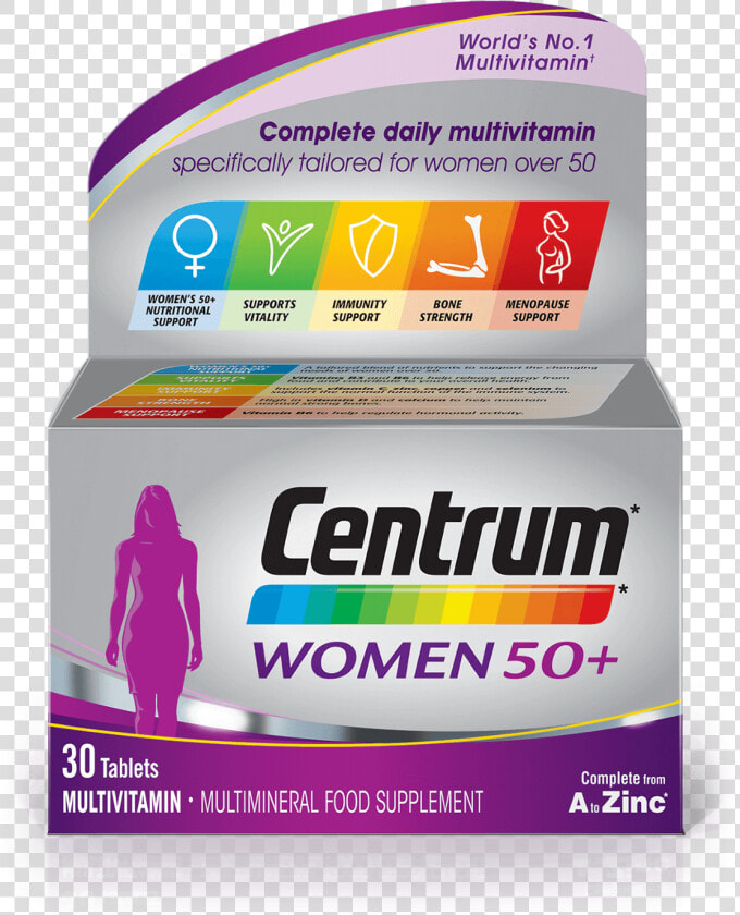 Centrum Women 50   HD Png DownloadTransparent PNG