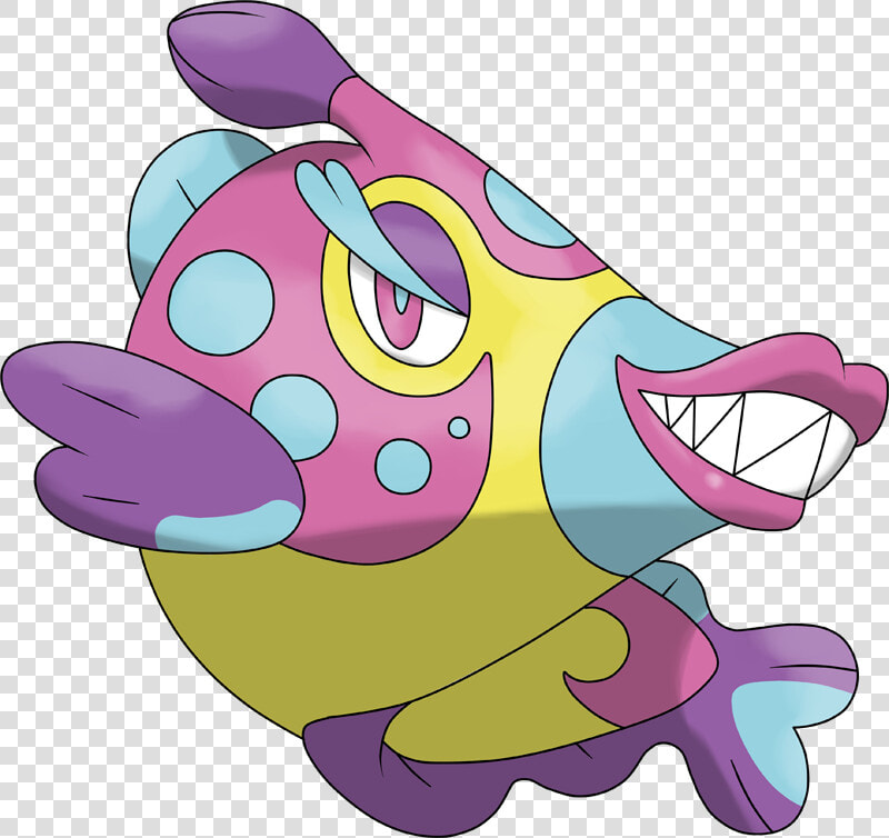 Pokemon Clipart Pink Fish   Pink Fish Pokemon  HD Png DownloadTransparent PNG