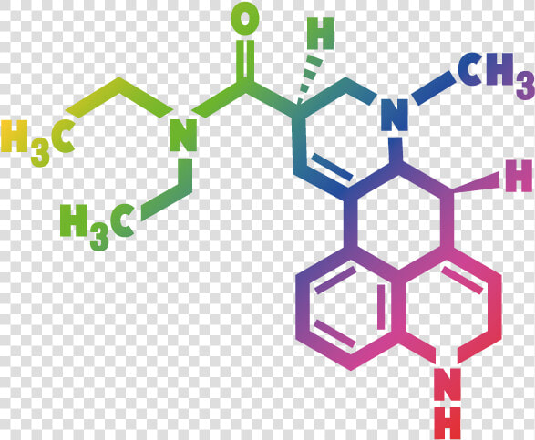 Molécula Lsd   Molecula Dmt  HD Png DownloadTransparent PNG