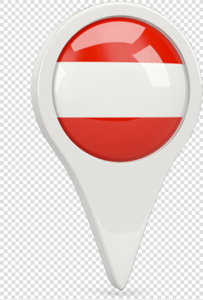 Round Pin Icon   Austria Flag Icon Pin  HD Png DownloadTransparent PNG