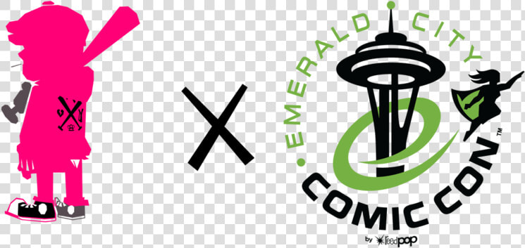 Nooligan X Eccc   Emerald City Comic Con Logo  HD Png DownloadTransparent PNG