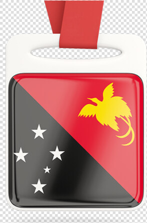 Card With Ribbon   Papua New Guinea Provincial Flags  HD Png DownloadTransparent PNG