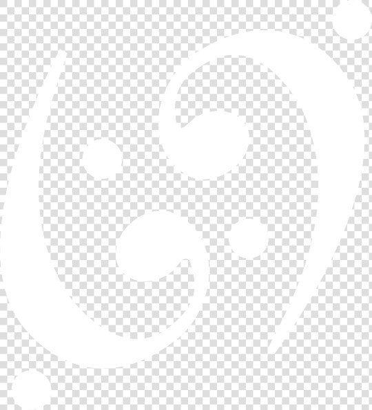 Bass Clef Note Png White  Transparent PngTransparent PNG