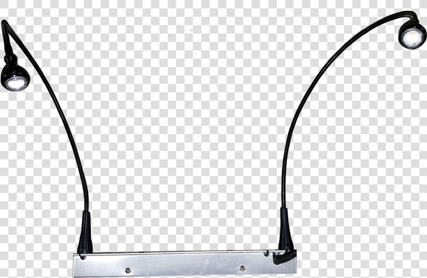 Two Headed Adjustable Led Worklight   Street Light  HD Png DownloadTransparent PNG