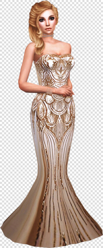 Qcznyth   Gown   Gown  HD Png DownloadTransparent PNG