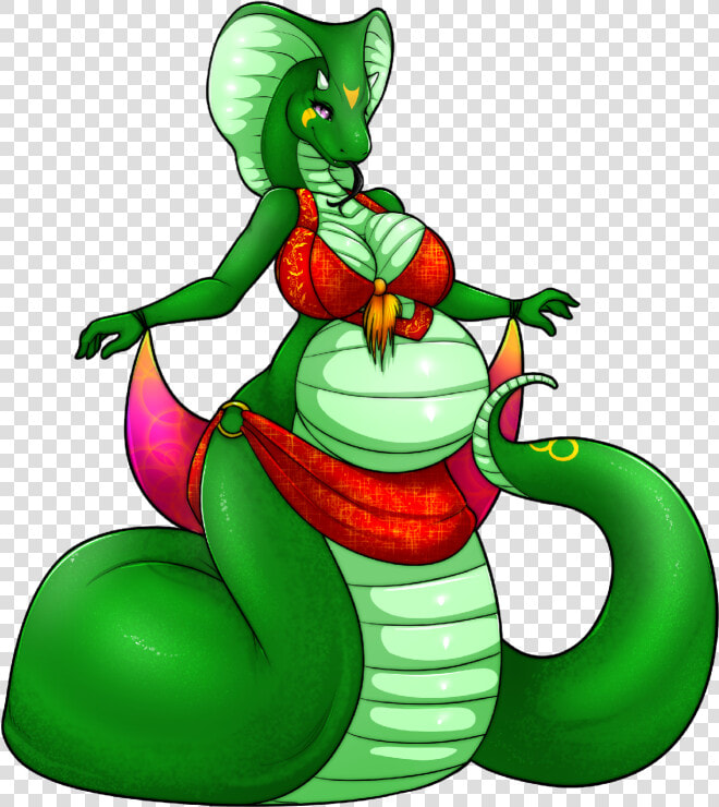 A Sensual Slither   Female Lizard Pregnant Scalie  HD Png DownloadTransparent PNG