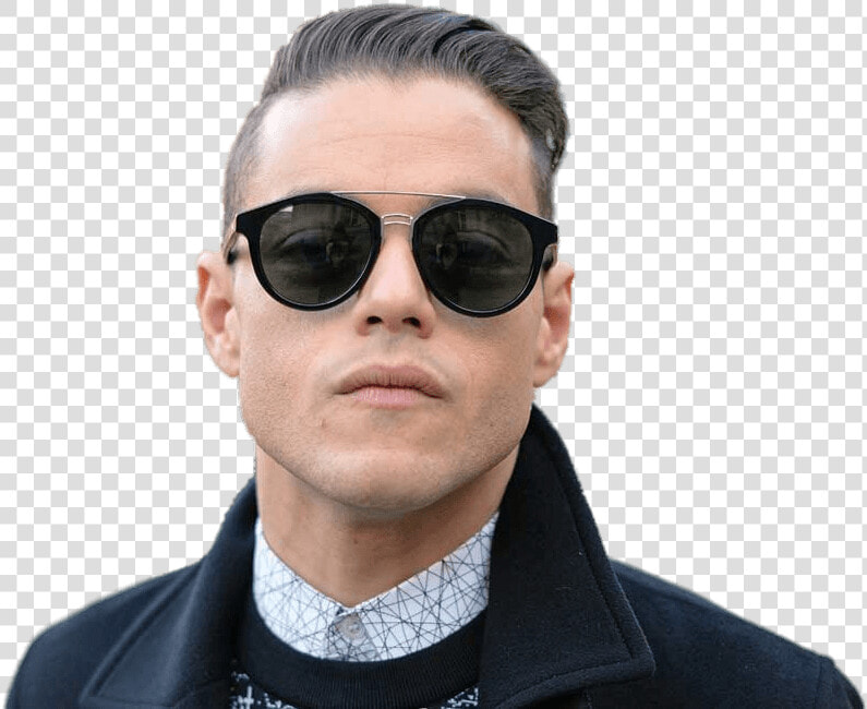 Rami Malek Wearing Sunglasses   Man Wearing Sunglasses Png  Transparent PngTransparent PNG