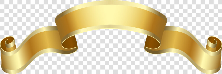 Png Gold Banner   Banner Gold Deco  Transparent PngTransparent PNG