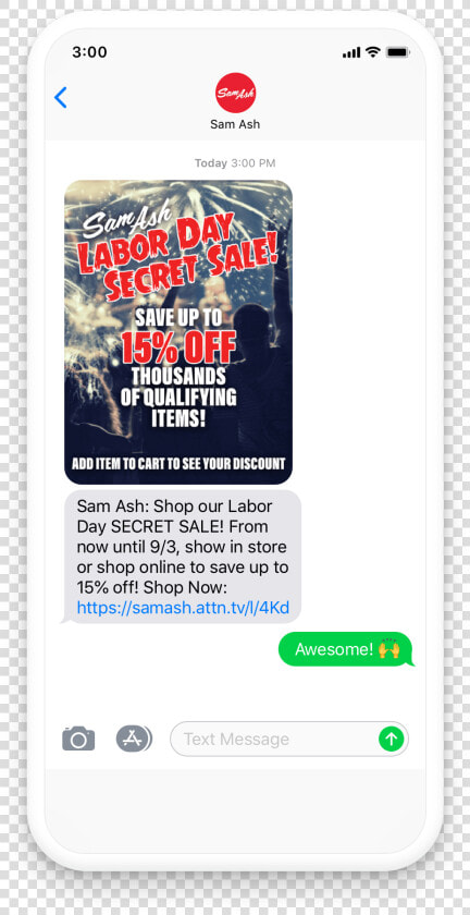 Labor Day Weekend Secret Sale Promotion Sam Ash Sent   Poster  HD Png DownloadTransparent PNG