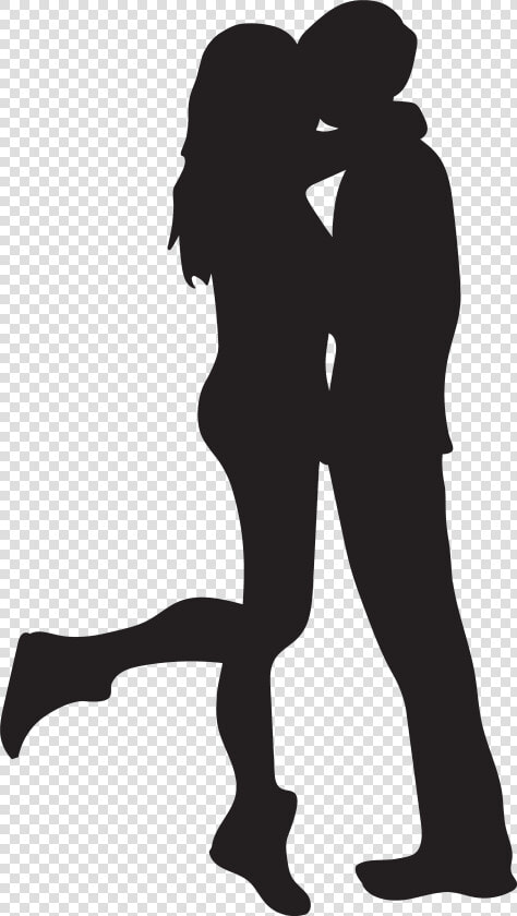 Firefighter Clipart Silhouette   Kissing Couple Silhouette Png  Transparent PngTransparent PNG