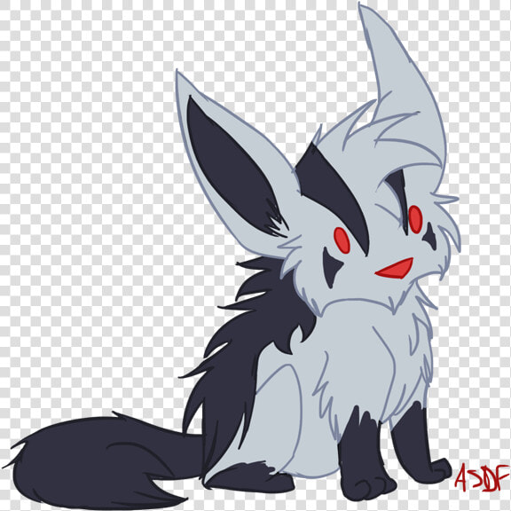 Mightyena Blobchibi   Cartoon  HD Png DownloadTransparent PNG