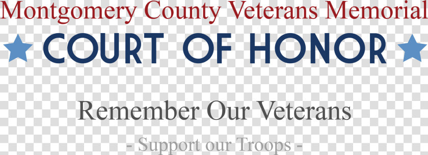 Montgomery County Veterans Memorial Court Of Honor   Printing  HD Png DownloadTransparent PNG