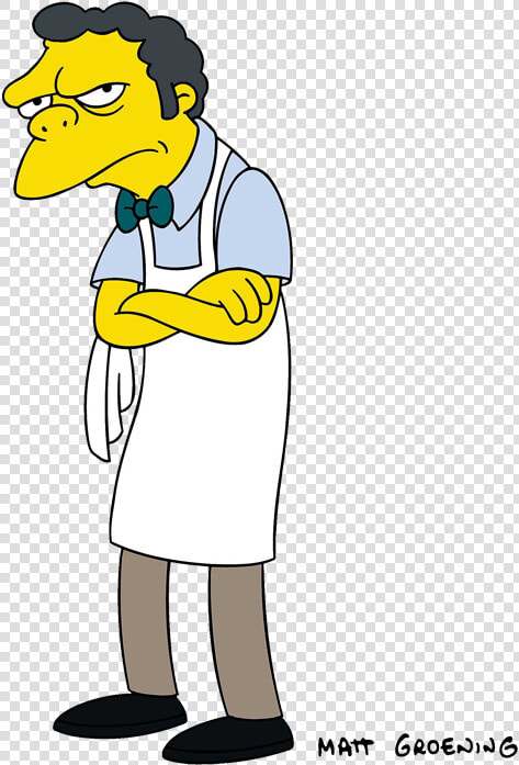 Moe From The Simpsons  HD Png DownloadTransparent PNG