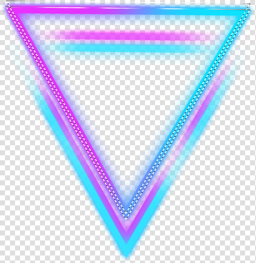  ftestickers  triangles  abstract  neon  luminous  colorful   Picsart Triangle Png Hd  Transparent PngTransparent PNG