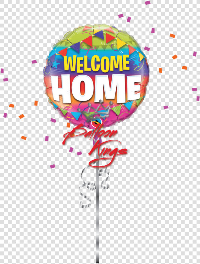 Welcome Home Colorful   Welcome Home Foil Balloon  HD Png DownloadTransparent PNG