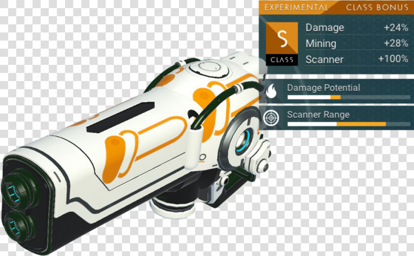 No Man S Sky Experimental Multitool  S Class  White    No Man  39 s Sky Beyond S Class Multitool  HD Png DownloadTransparent PNG