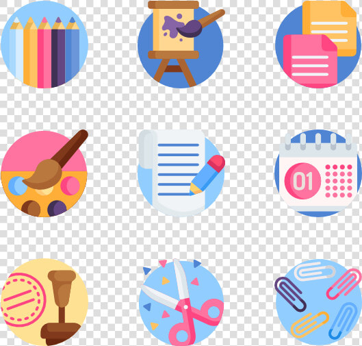 Icon Packs Vector   Education Flat Icons Png  Transparent PngTransparent PNG