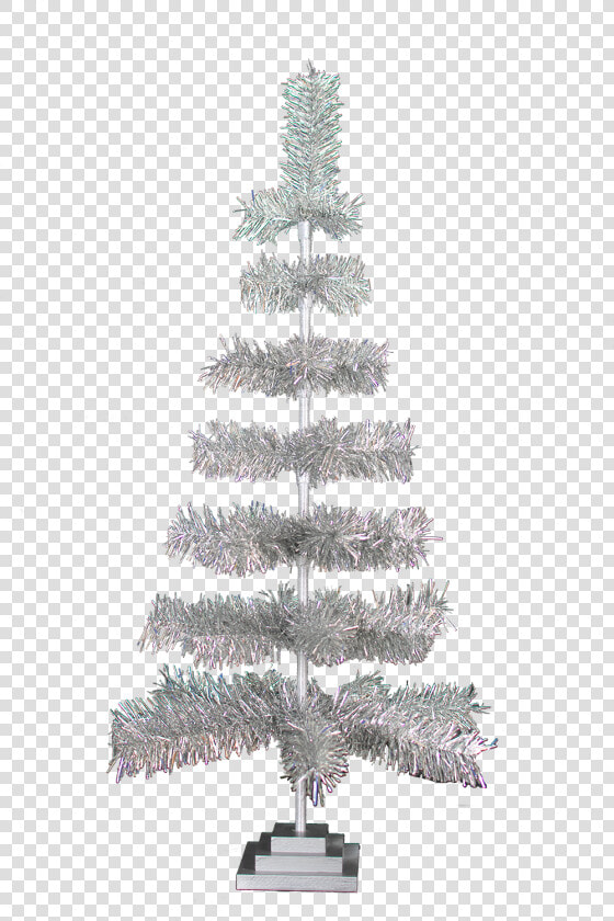 Tinsel Christmas Tree Vector  HD Png DownloadTransparent PNG