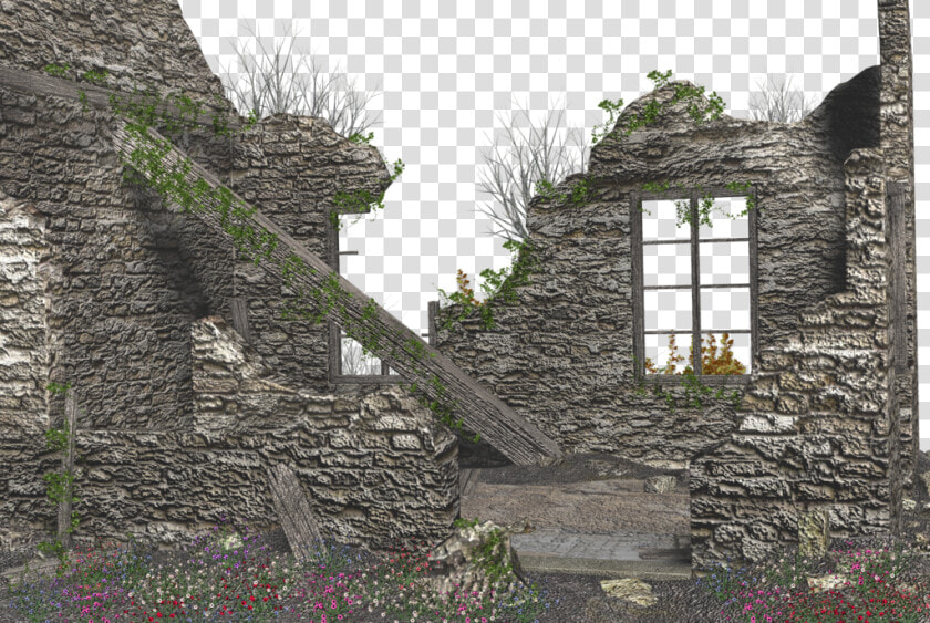 On The Desktop Wallpaper   Old Ruins Transparent Png  Png DownloadTransparent PNG