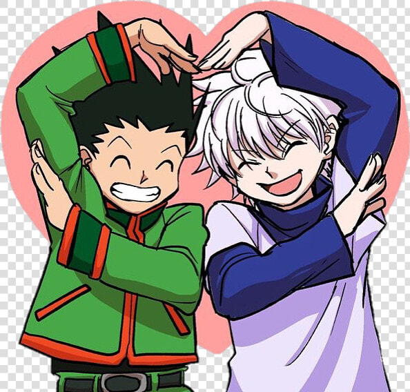  gon  killua  yaoi  hxh  hunterxhunter  anime  HD Png DownloadTransparent PNG