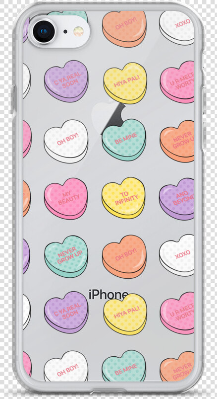 Image Of Conversation Heart Iphone And Samsung Case   Iphone  HD Png DownloadTransparent PNG