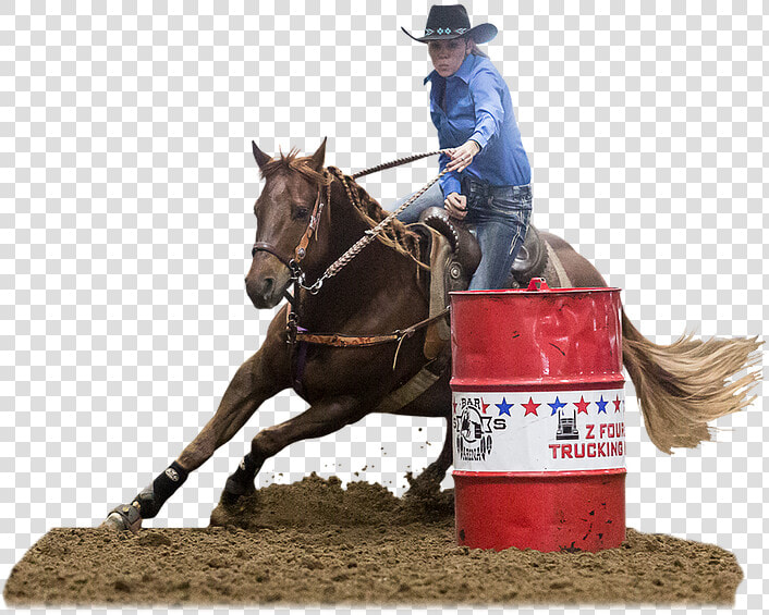 Barrel Racing Western Riding Rodeo Horse Equestrian   Barrel Racing No Background  HD Png DownloadTransparent PNG