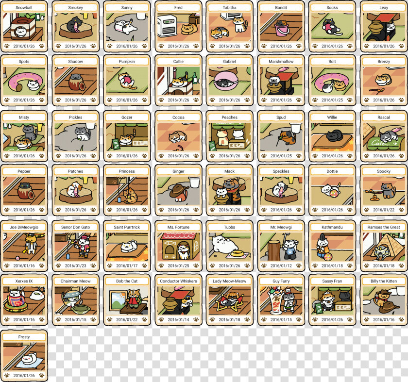 Full Catbook Neko Atsume 2017  HD Png DownloadTransparent PNG