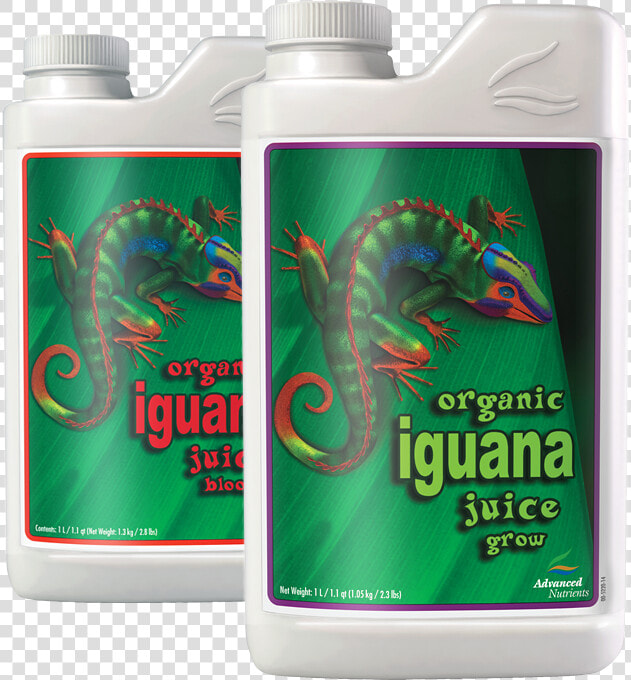 Advanced Nutrients Iguana Juice Bloom Grow   Organic Iguana Juice Grow 1l  HD Png DownloadTransparent PNG