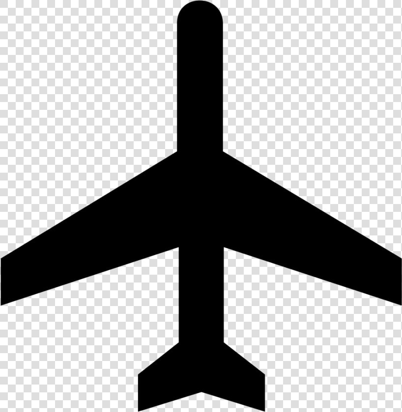 Airplane Clipart Black Png   Airplane Logo No Background  Transparent PngTransparent PNG