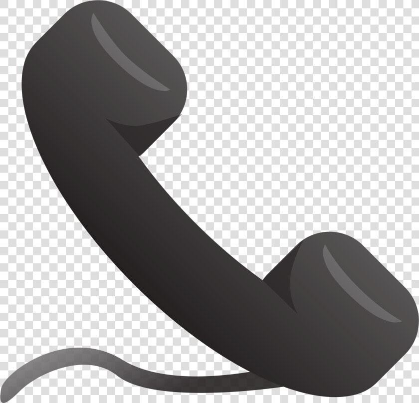 Transparent Telephone Handset Clipart   Cartoon Transparent Telephone  HD Png DownloadTransparent PNG