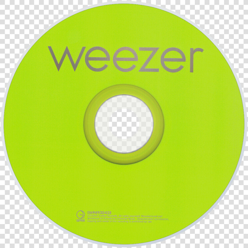 Weezer Green Album Cd  HD Png DownloadTransparent PNG