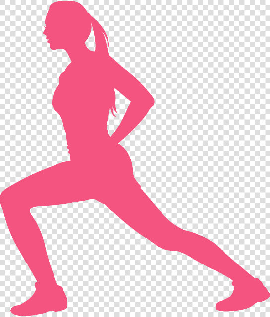 Silueta De Mujer Haciendo Ejercicio  HD Png DownloadTransparent PNG