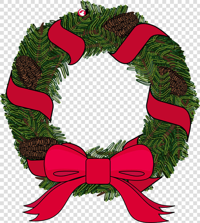 Graphic  Wreath  Christmas  Christmas Wreath   Wreath  HD Png DownloadTransparent PNG