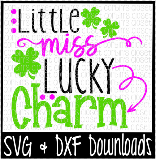 Free St Patricks Day Svg   Little Miss Lucky Charm   Scalable Vector Graphics  HD Png DownloadTransparent PNG