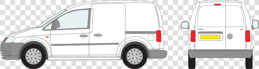 Caddy   2007 Volkswagen Caddy Rear  HD Png DownloadTransparent PNG